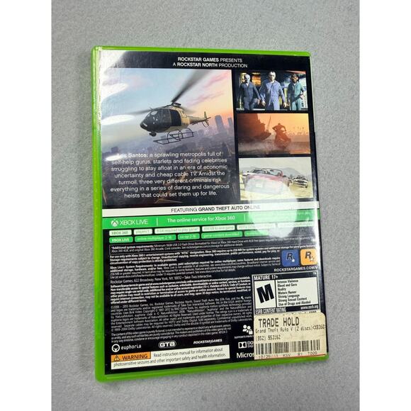 Grand Theft Auto V (Microsoft Xbox 360, 2013) - Picture 4 of 4